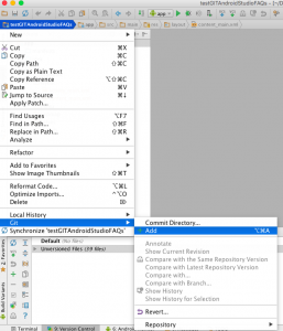 Cómo usar Git en Android Studio